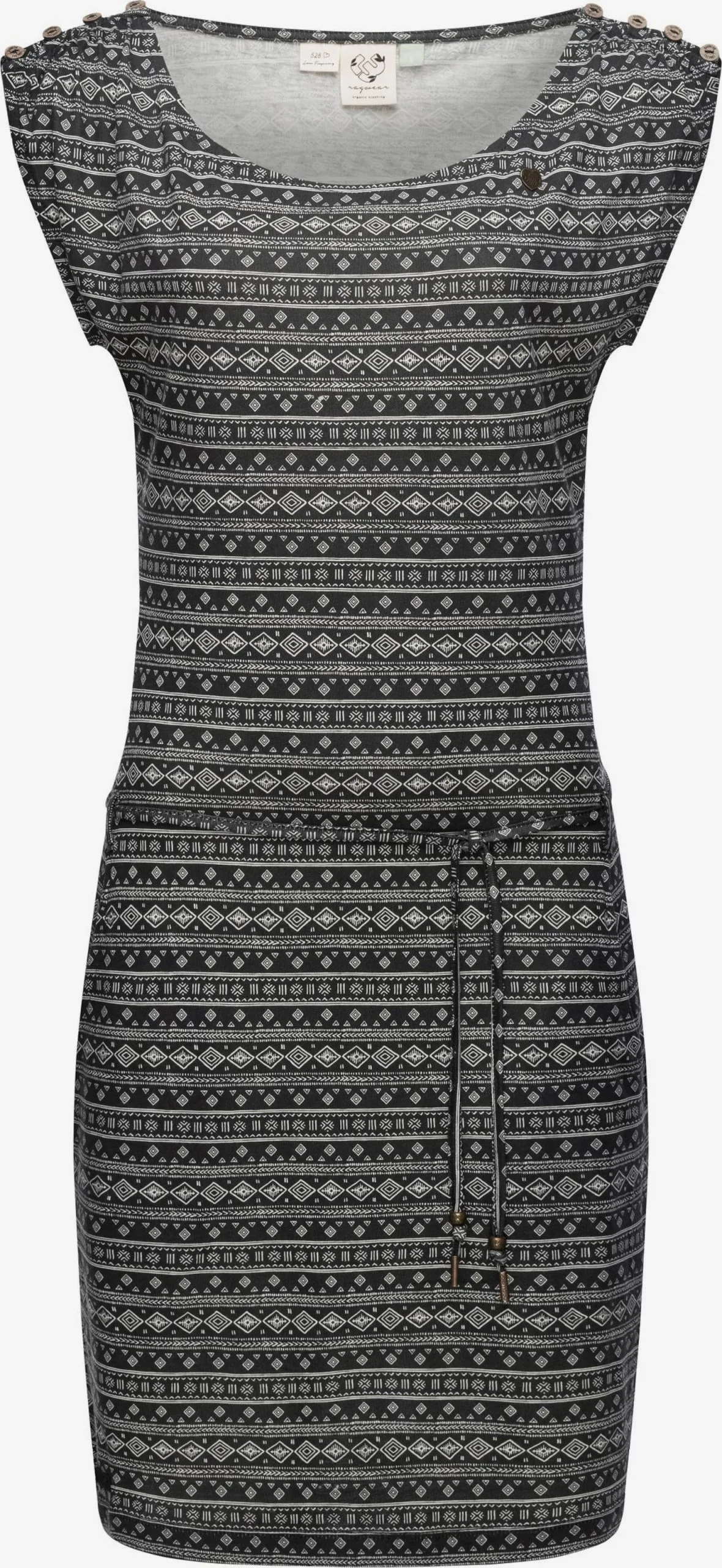 Ragwear Zomerjurken Zomerjurk Chego Dames Zwart 1 Ragwear Zomerjurken Zomerjurk Chego Dames Zwart