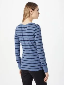 Ragwear Longsleeves Shirt MARINA Dames Duifblauw -Ragwear Verkoopwinkel 0082872240a1ae787b955079c8962f76