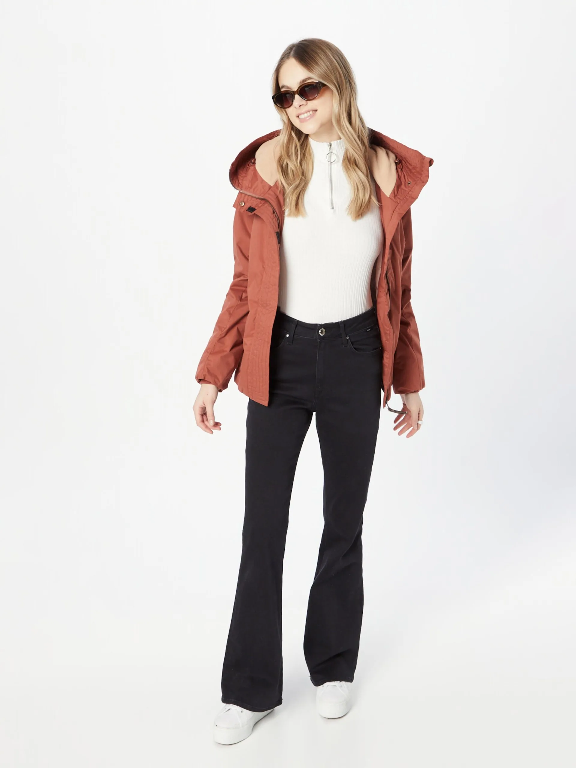 Ragwear Tussenjassen Tussenjas VANNESA Dames Roestbruin 5 Ragwear Tussenjassen Tussenjas VANNESA Dames Roestbruin - Afbeelding 5