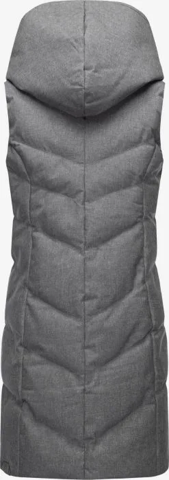 Ragwear Bodywarmers Bodywarmer Natalka Dames Grijs -Ragwear Verkoopwinkel 018eb167d2b35d5923e6385d19bb4c17