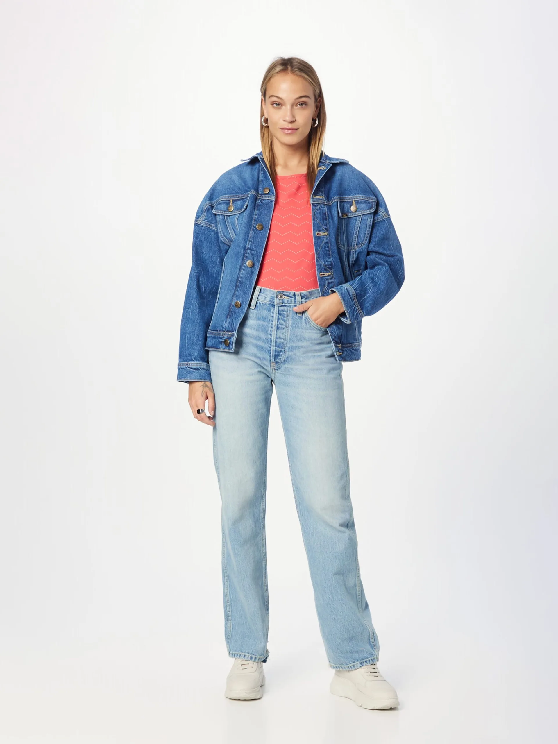 Ragwear T-shirts Shirt MINT Dames Watermeloen Rood 5 Ragwear T-shirts Shirt MINT Dames Watermeloen Rood - Afbeelding 5