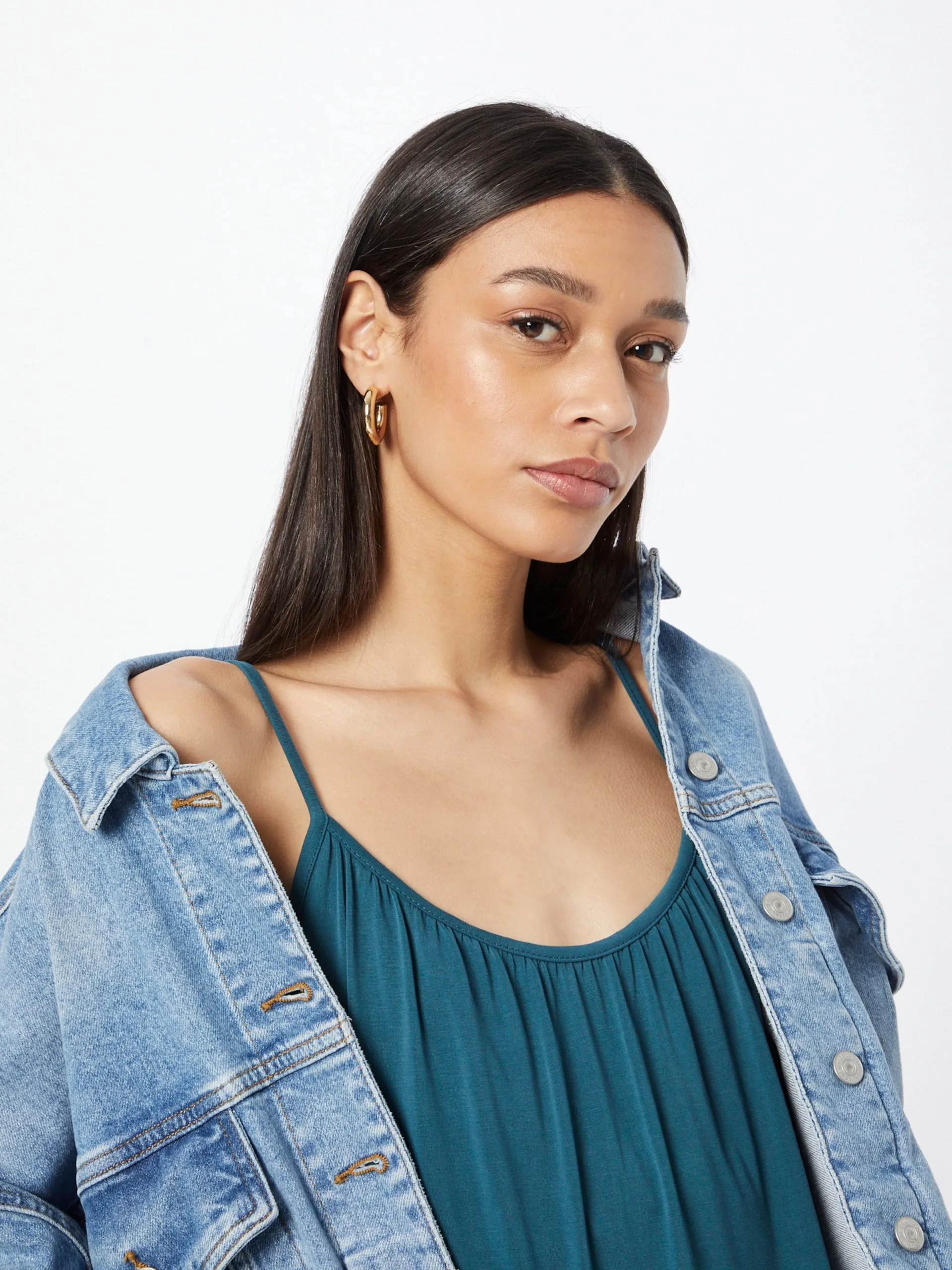 Ragwear Spaghetti Tops Top NEOLA Dames Donkergroen 2 Ragwear Spaghetti Tops Top NEOLA Dames Donkergroen - Afbeelding 2