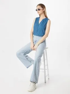 Ragwear Blouse Tops Blouse RONKA Dames Hemelsblauw -Ragwear Verkoopwinkel 0570c14edb5e351534c179553a550aba