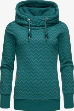 Ragwear Verkoopwinkel 19 Ragwear Hoodies Sweatshirt Dames Blauw