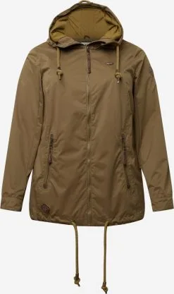 Tussenjassen Tussenjas ZUZKA Dames Olijfgroen