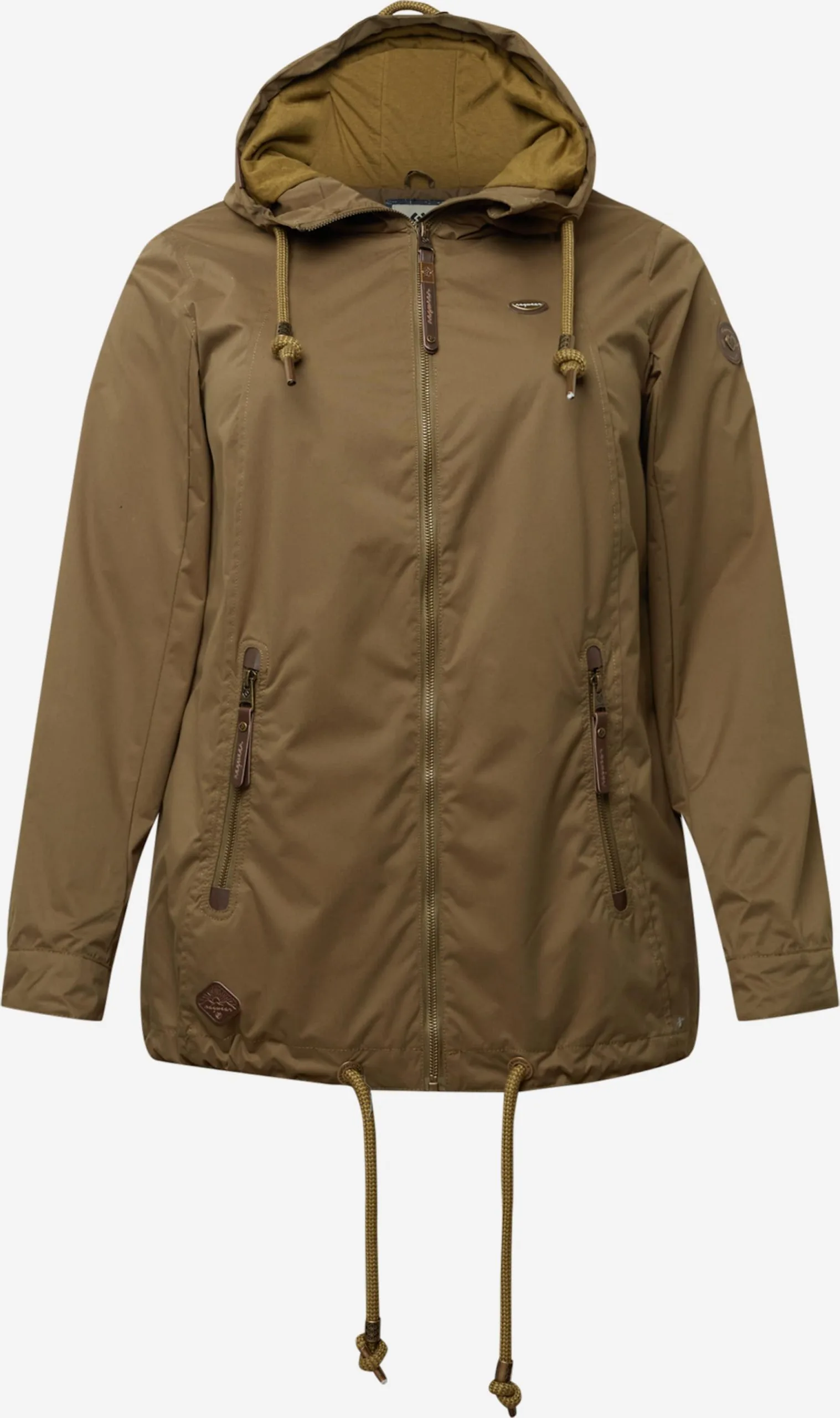 Tussenjassen Tussenjas ZUZKA Dames Olijfgroen 1 Tussenjassen Tussenjas ZUZKA Dames Olijfgroen