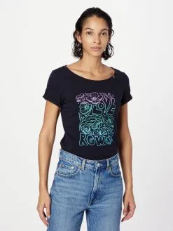 Ragwear T-shirts Shirt FLORAH Dames Navy / Azuur / Aqua -Ragwear Verkoopwinkel 0ac1d09eb88a9ae7fec6b1000aaeef30