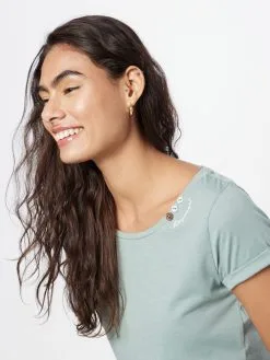 Ragwear T-shirts Shirt Florah Dames Lichtblauw -Ragwear Verkoopwinkel 0b441fdb88e5722b2eb6ef5eb088fe82