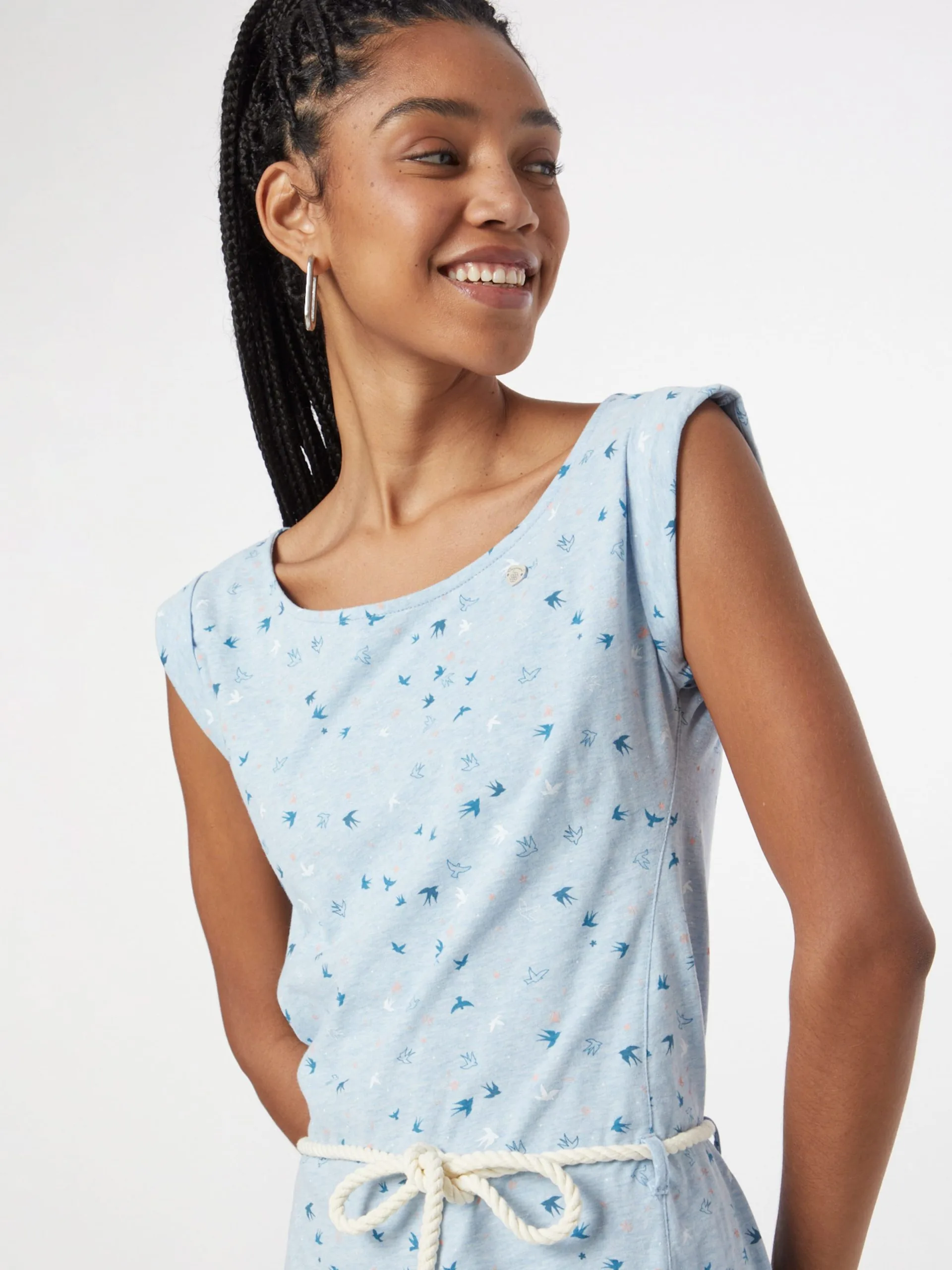 Ragwear Zomerjurken Zomerjurk TAMMI Dames Blauw / Lichtblauw 2 Ragwear Zomerjurken Zomerjurk TAMMI Dames Blauw / Lichtblauw - Afbeelding 2