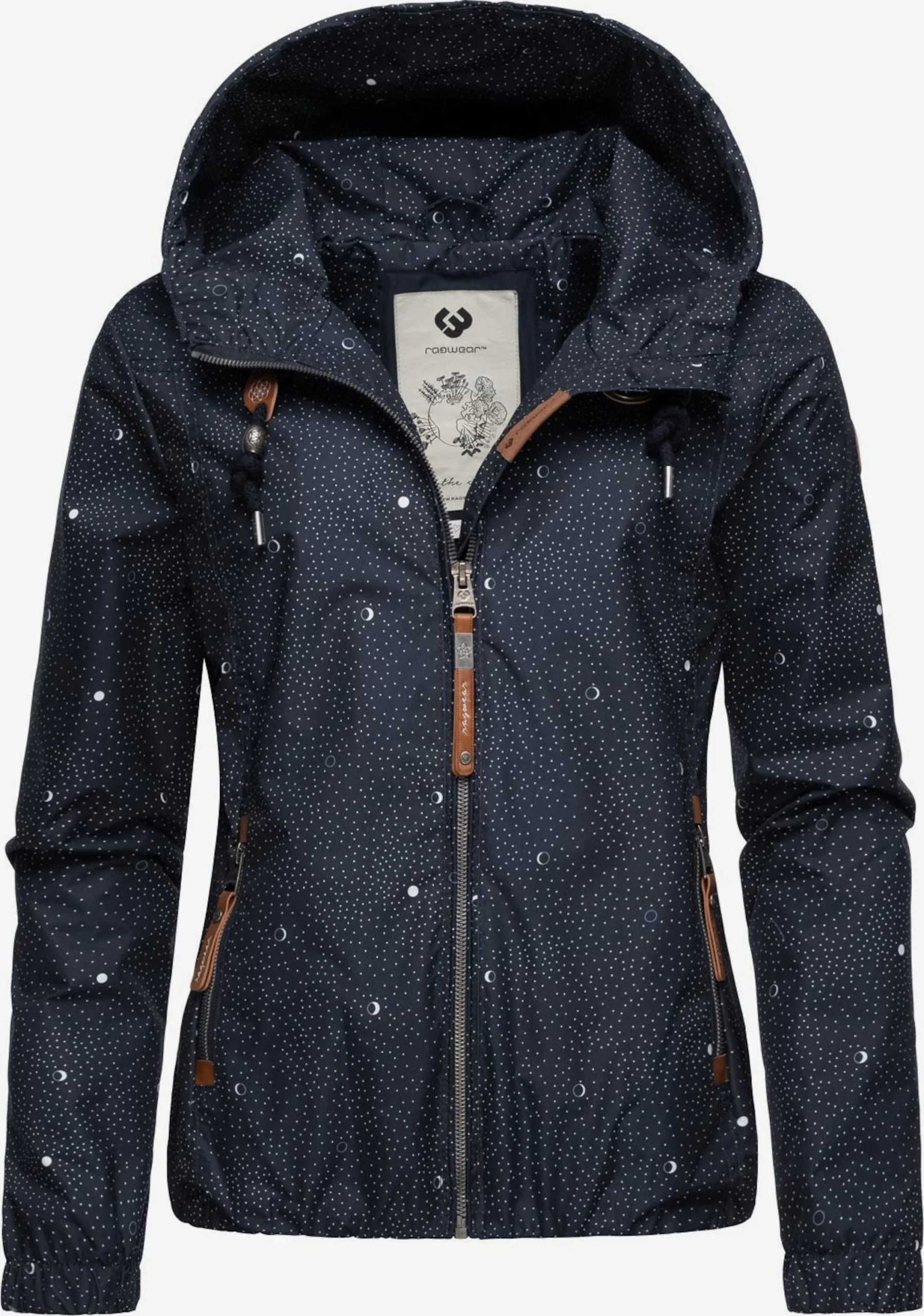 Ragwear Outdoor Jassen Functionele Jas Darow Dames Nachtblauw 1 Ragwear Outdoor Jassen Functionele Jas Darow Dames Nachtblauw