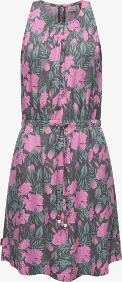 Ragwear Zomerjurken Zomerjurk Sanai Dames Donkergrijs