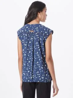 Ragwear Blouse Tops Blouse SALTY Dames Lichtblauw / Donkerblauw -Ragwear Verkoopwinkel 100dc8f79a2859ab041184769a1ffd84