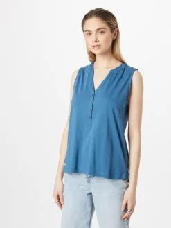 Ragwear Blouse Tops Blouse RONKA Dames Hemelsblauw -Ragwear Verkoopwinkel 112bcae35c6337c7fc44e82da86bb5fd