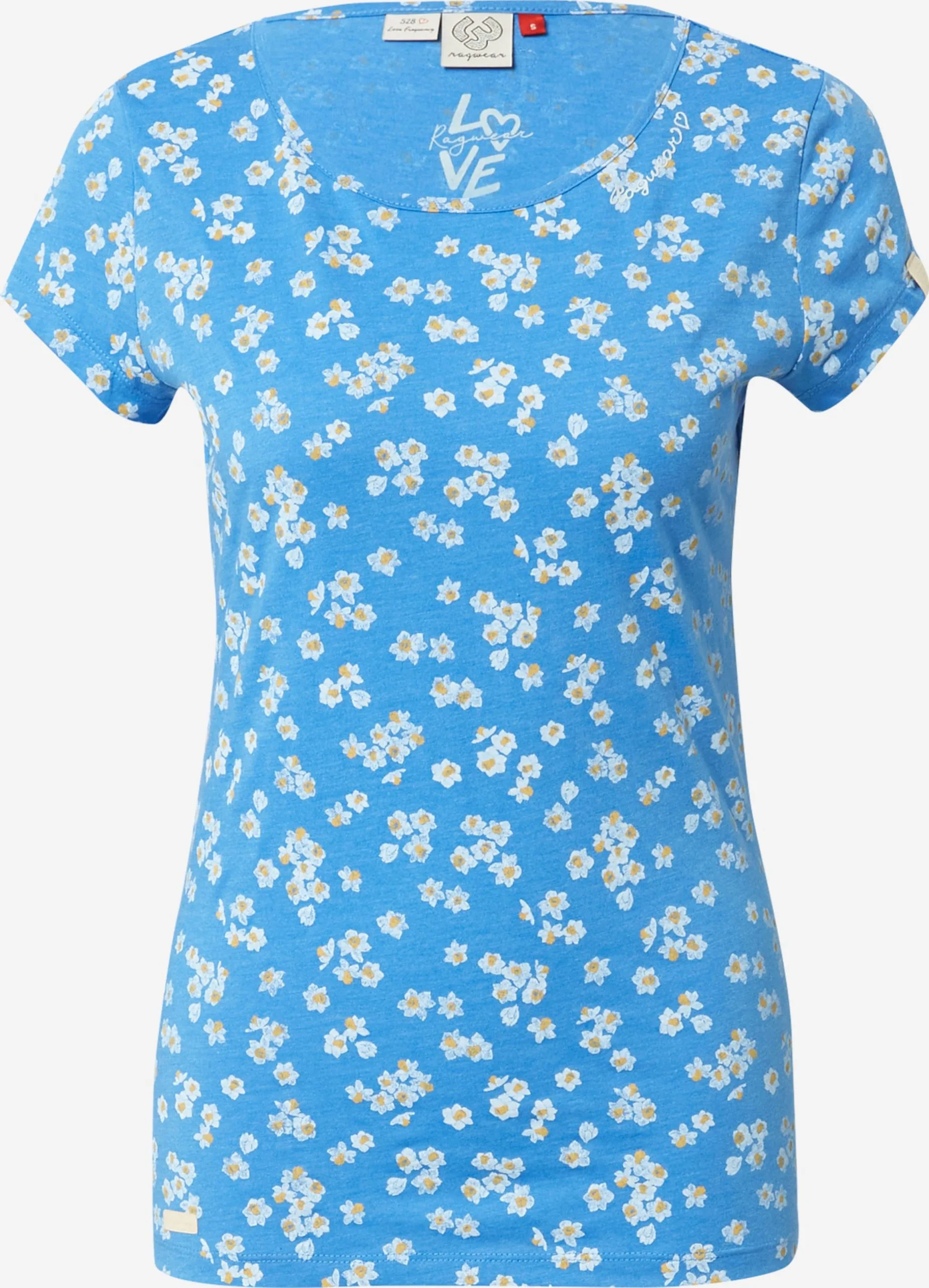 Ragwear T-shirts Shirt Dames Azuur / Hemelsblauw 1 Ragwear T-shirts Shirt Dames Azuur / Hemelsblauw