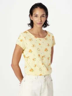 Ragwear T-shirts Shirt Dames Lichtgeel -Ragwear Verkoopwinkel 1648d573f4951cb2f837931c2d976f32