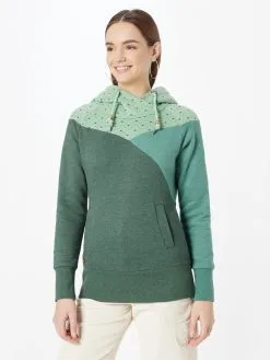 Ragwear Hoodies Sweatshirt Dames Groen / Jade Groen / Pastelgroen -Ragwear Verkoopwinkel 17a586eb7f2a0c55b7670308a1dd7439