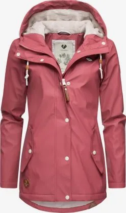 Ragwear Winterjassen Winterjas Marge Dames Roze