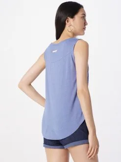 Ragwear Mouwloze Shirts Top VALENCA Dames Lichtblauw -Ragwear Verkoopwinkel 1ab6dbbe963368e80d4a78e77ae92982