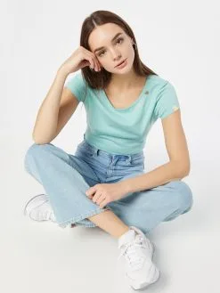 Ragwear T-shirts Shirt MINTT Dames Aqua -Ragwear Verkoopwinkel 1b134ebd2f14a203b4f115ffc2f6d4a6