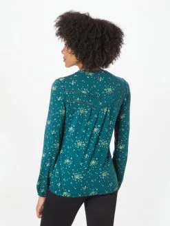 Ragwear Longsleeves Shirt CHAMBERY Dames Petrol / Pastelgroen -Ragwear Verkoopwinkel 1be639f0258328885f585d9f747f36cf