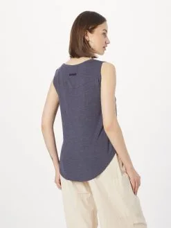 Ragwear Mouwloze Shirts Top VALENCA Dames Nachtblauw / Hemelsblauw -Ragwear Verkoopwinkel 1e5edb69f9d4fafd0b4479ceca8b8499