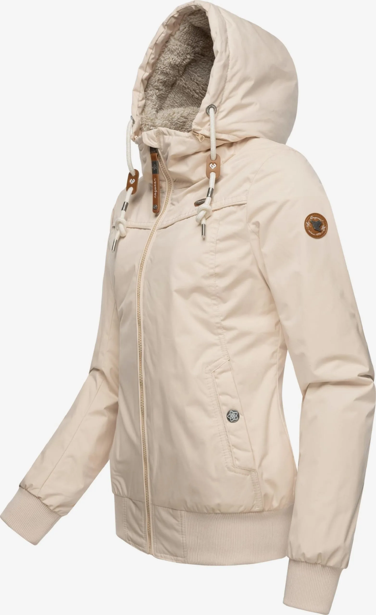 Ragwear Outdoor Jassen Functionele Jas Jotty Dames Beige 3 Ragwear Outdoor Jassen Functionele Jas Jotty Dames Beige - Afbeelding 3