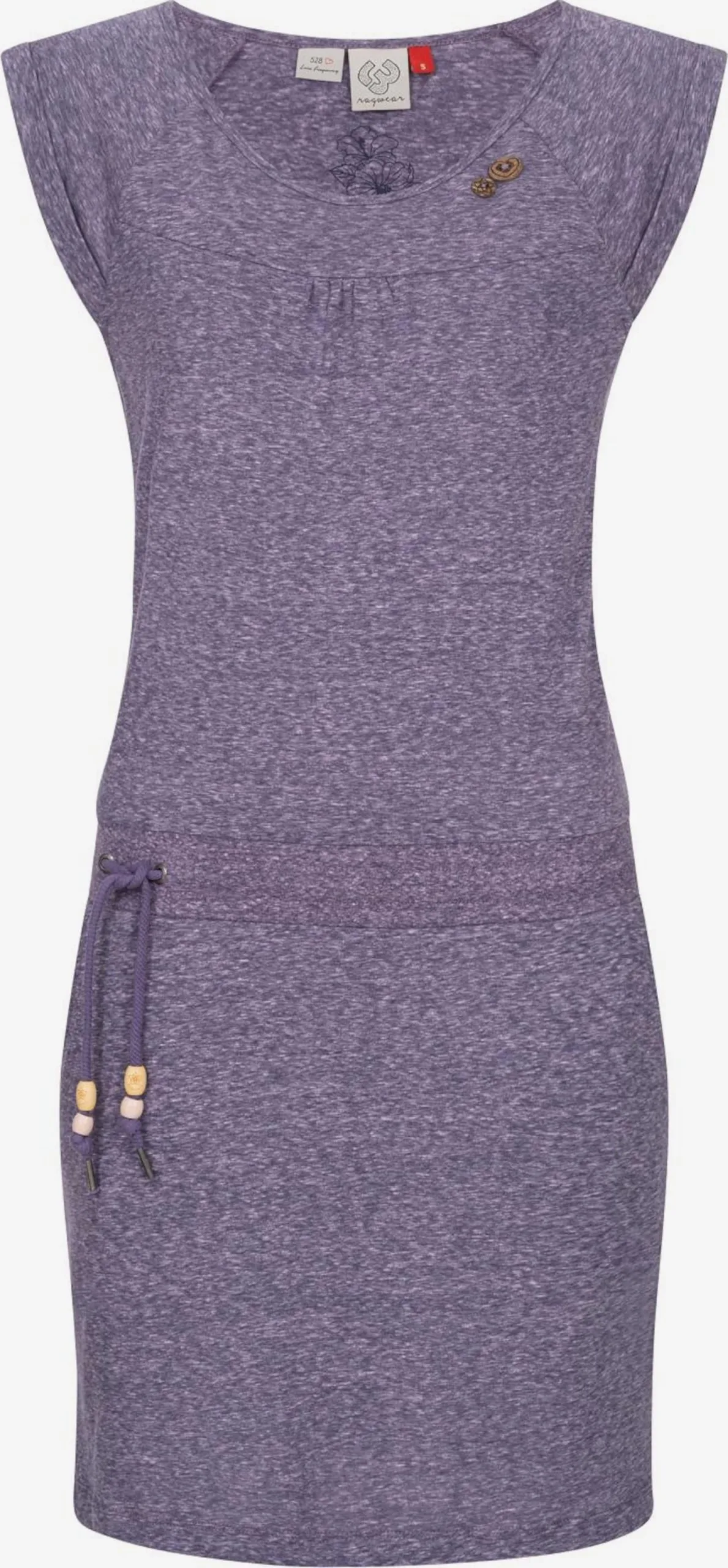 Ragwear Zomerjurken Zomerjurk Penelope Dames Donkerlila 1 Ragwear Zomerjurken Zomerjurk Penelope Dames Donkerlila