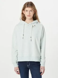 Ragwear Hoodies Sweatshirt RUFLE Dames Mintgroen -Ragwear Verkoopwinkel 2027b0d75fa264c1c136ef249085306f