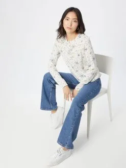 Ragwear Longsleeves Shirt CHAMBERY Dames Wit -Ragwear Verkoopwinkel 242e17c1e23b99d123f0c9a48571a36f