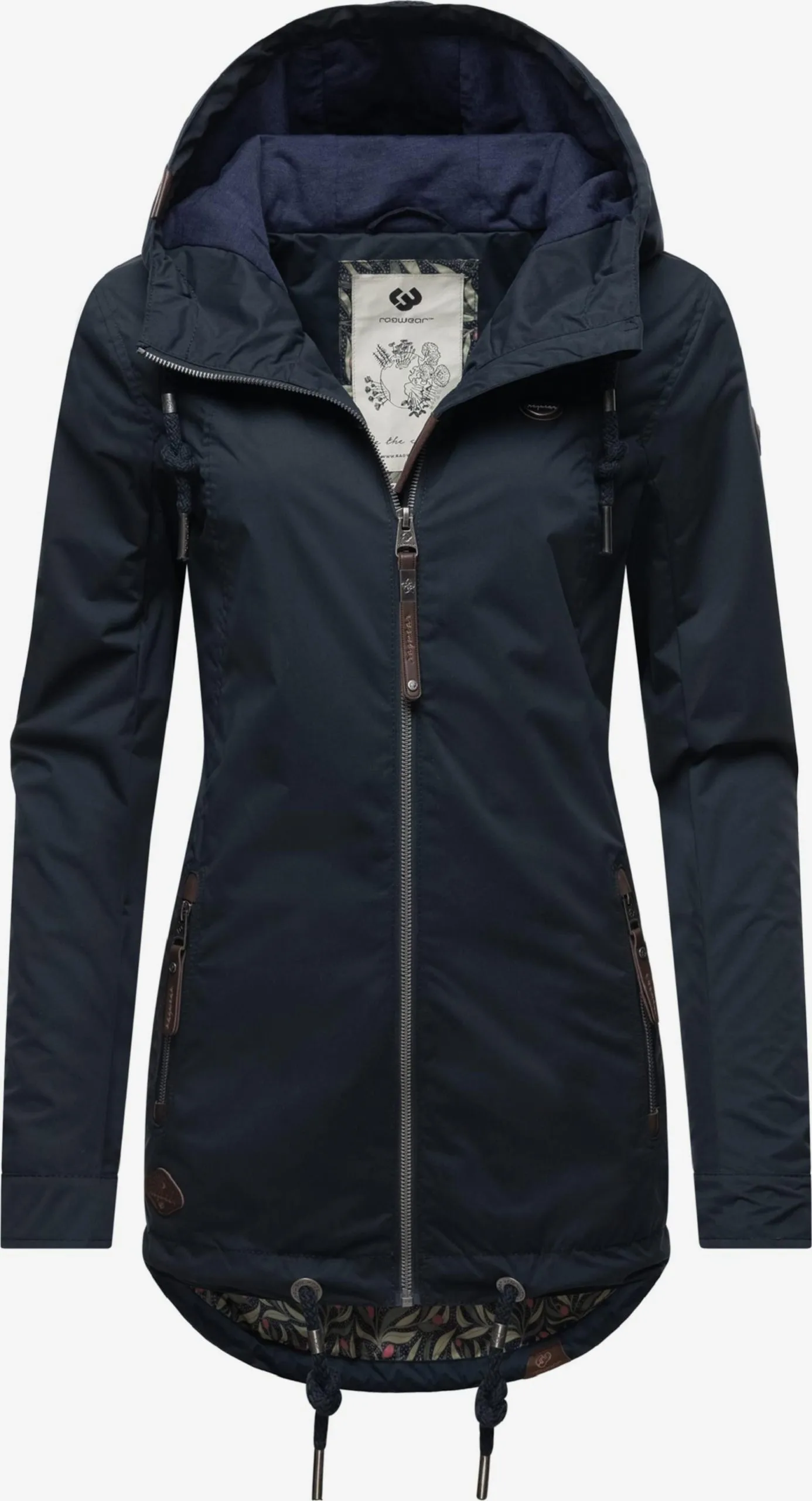 Ragwear Outdoor Jassen Functionele Jas Zuzka Dames Donkerblauw 2 Ragwear Outdoor Jassen Functionele Jas Zuzka Dames Donkerblauw - Afbeelding 2