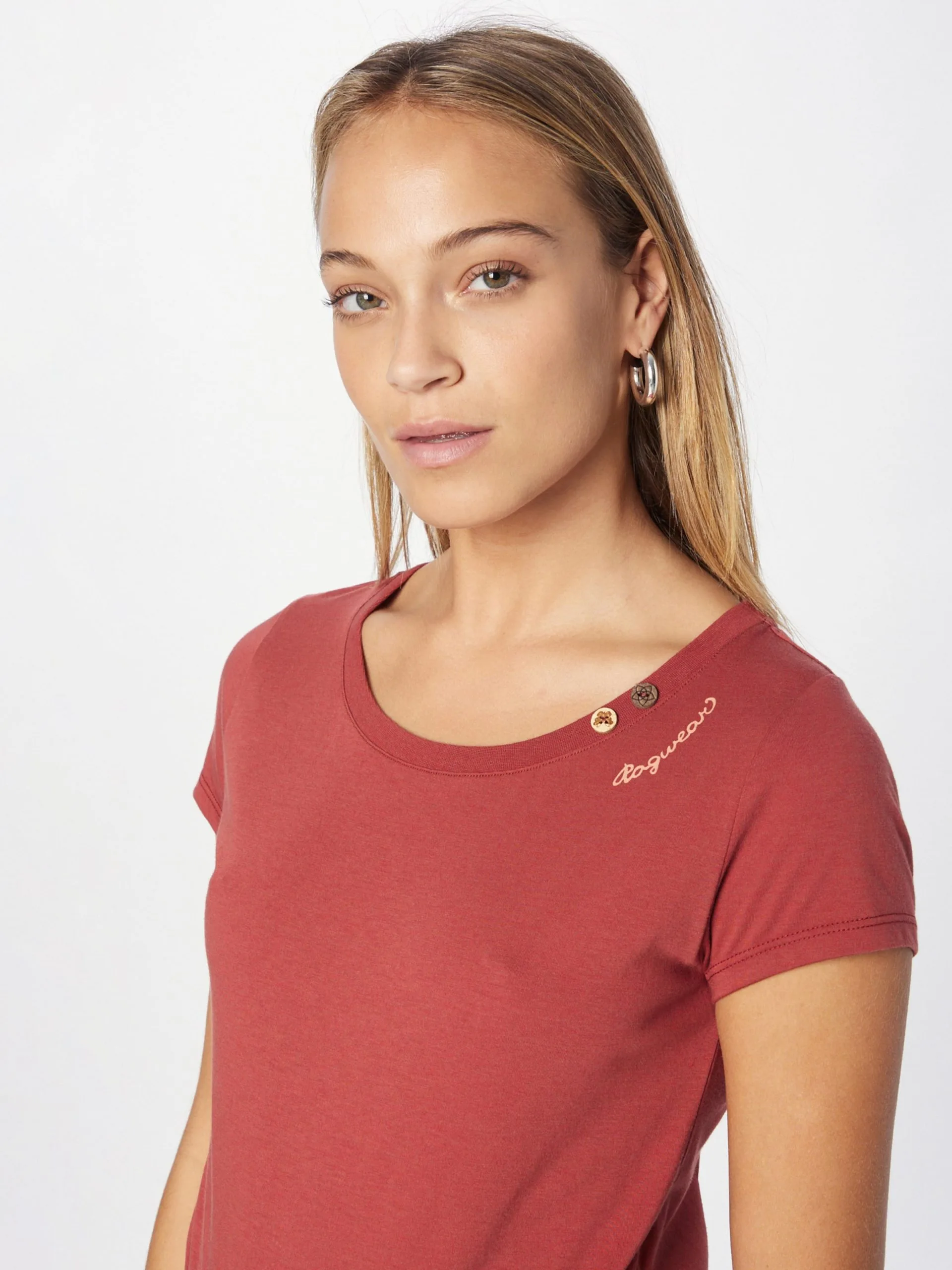 Ragwear T-shirts Shirt LESLY Dames Bruin 2 Ragwear T-shirts Shirt LESLY Dames Bruin - Afbeelding 2