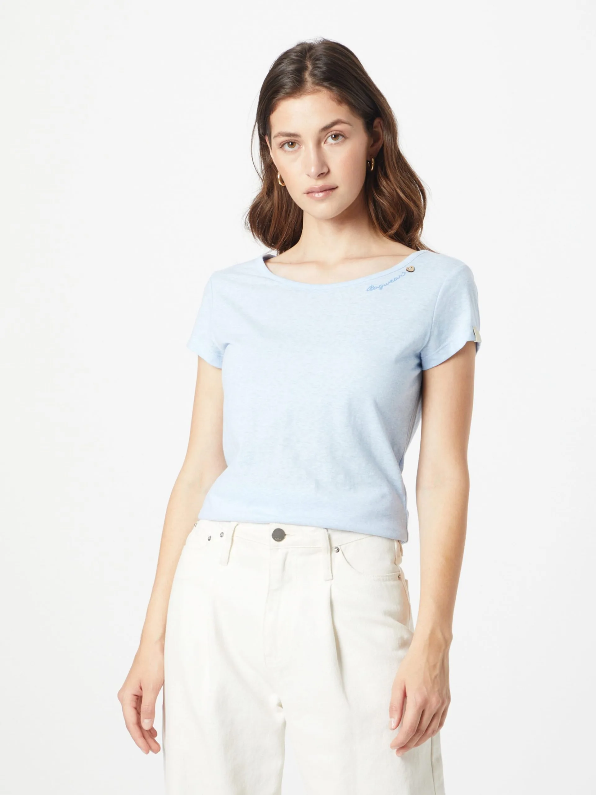 Ragwear T-shirts Shirt MINTT Dames Blauw / Pastelblauw 3 Ragwear T-shirts Shirt MINTT Dames Blauw / Pastelblauw - Afbeelding 3