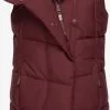 Ragwear Bodywarmers Bodywarmer Pavla Dames Wijnrood