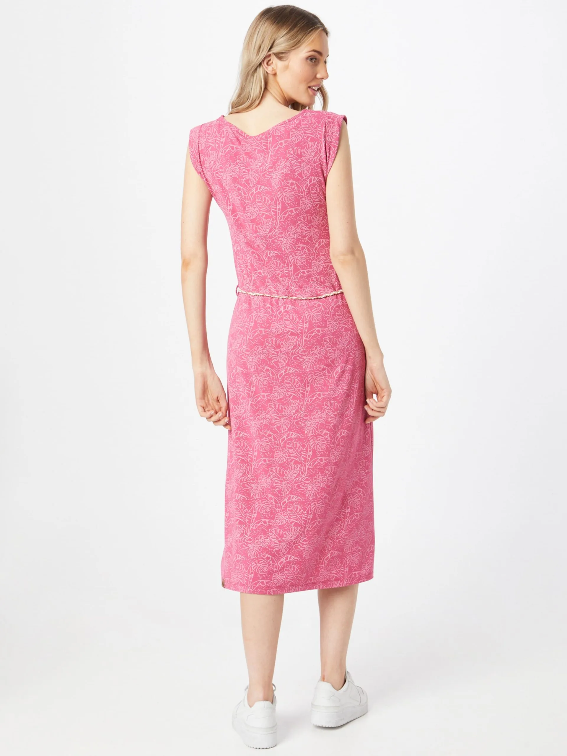 Ragwear Zomerjurken Zomerjurk Dames Magenta 4 Ragwear Zomerjurken Zomerjurk Dames Magenta - Afbeelding 4