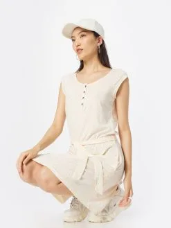 Ragwear Zomerjurken Zomerjurk ZEPHIE Dames Beige -Ragwear Verkoopwinkel 2faec7111cd60a98a30711aac06b2428