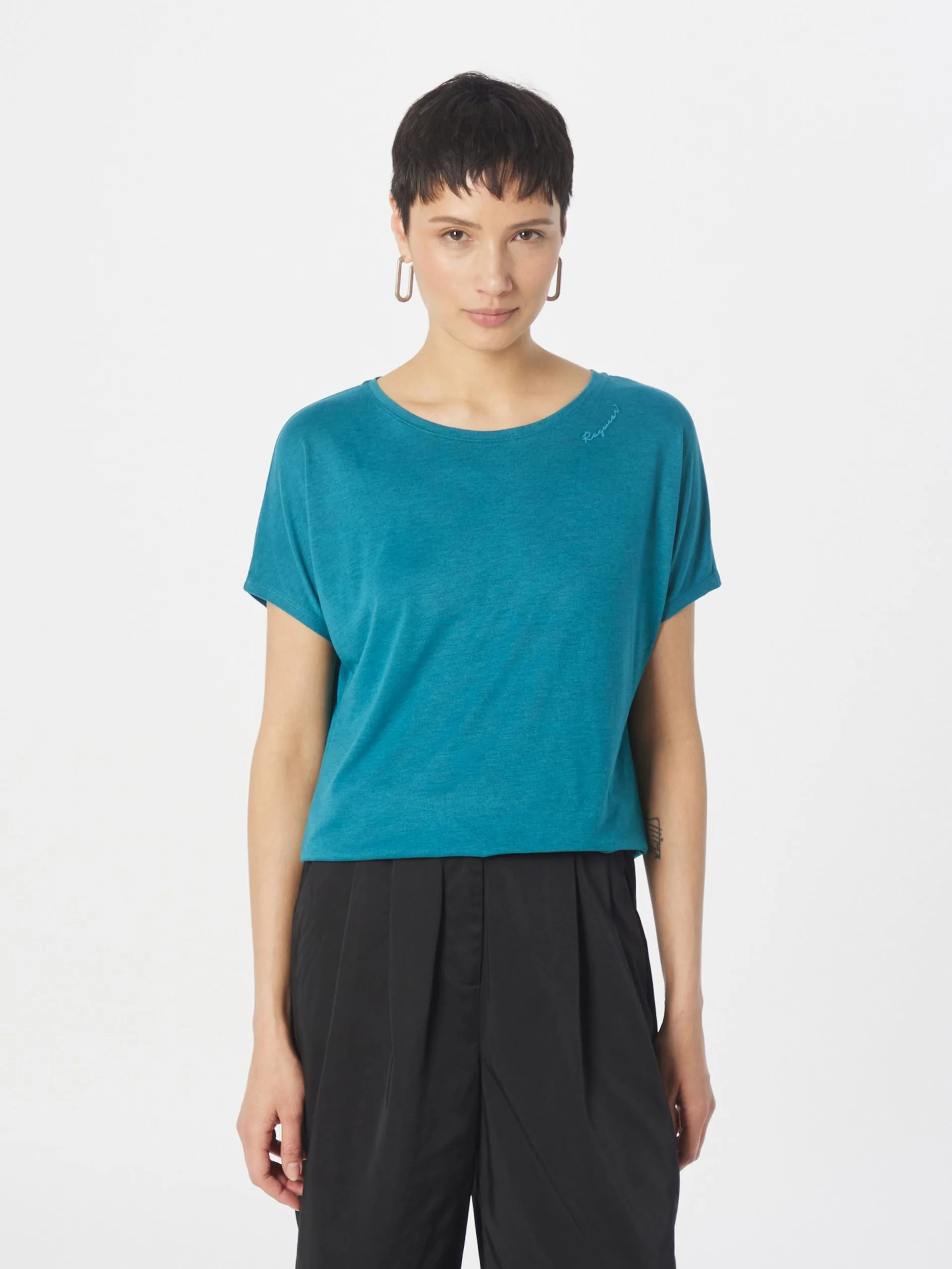 Ragwear T-shirts Shirt PECORI Dames Blauw 3 Ragwear T-shirts Shirt PECORI Dames Blauw - Afbeelding 3