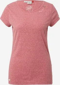 Ragwear Verkoopwinkel 51 Ragwear T-shirts Shirt MINTT Dames Roze Gemêleerd
