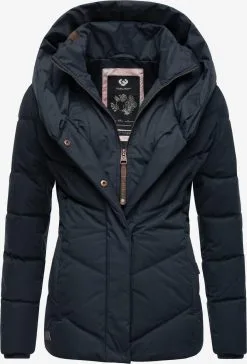 Ragwear Winterjassen Winterjas Natesa Dames Navy -Ragwear Verkoopwinkel 32cef184c73ef6968dbe1b6175e889db