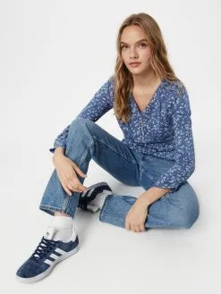 Ragwear Longsleeves Shirt PINCHI Dames Navy / Duifblauw -Ragwear Verkoopwinkel 37c806b538419a6056d5033449868aab