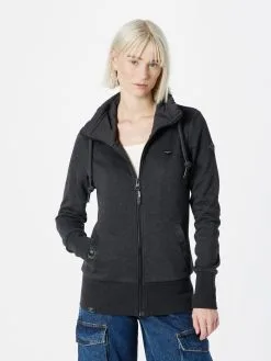 Ragwear Sweatvesten Sweatvest RYLIE Dames Zwart -Ragwear Verkoopwinkel 38b8cc6406a9088b1f50cebd11a92b86