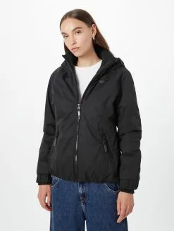 Ragwear Tussenjassen Tussenjas DIZZIE Dames Zwart -Ragwear Verkoopwinkel 3b97f3ba6cebc648b354b03f2e36bdb7