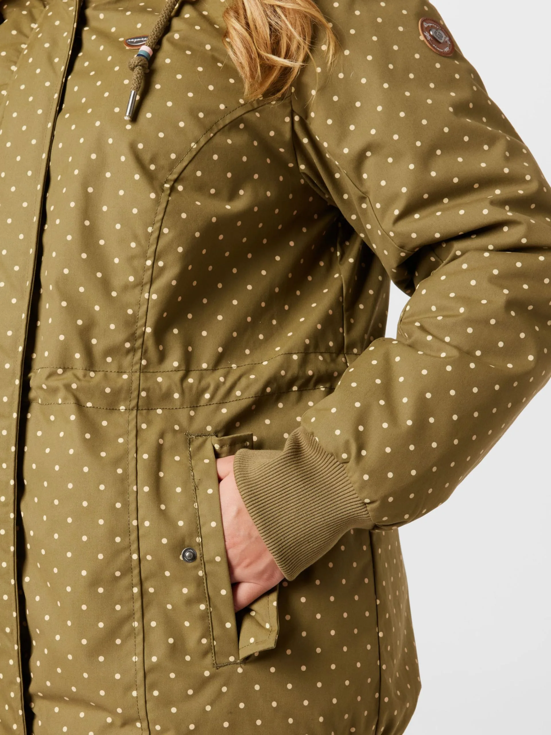 Tussenjassen Tussenjas DANKA Dames Olijfgroen 2 Tussenjassen Tussenjas DANKA Dames Olijfgroen - Afbeelding 2