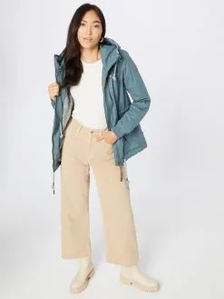 Ragwear Parkas Tussenparka DANKA Dames Smoky Blue -Ragwear Verkoopwinkel 3d40bd0bf7e0676d5dea6dc8685d5dcb