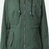 Ragwear Parkas Tussenparka DANKA Dames Donkergroen