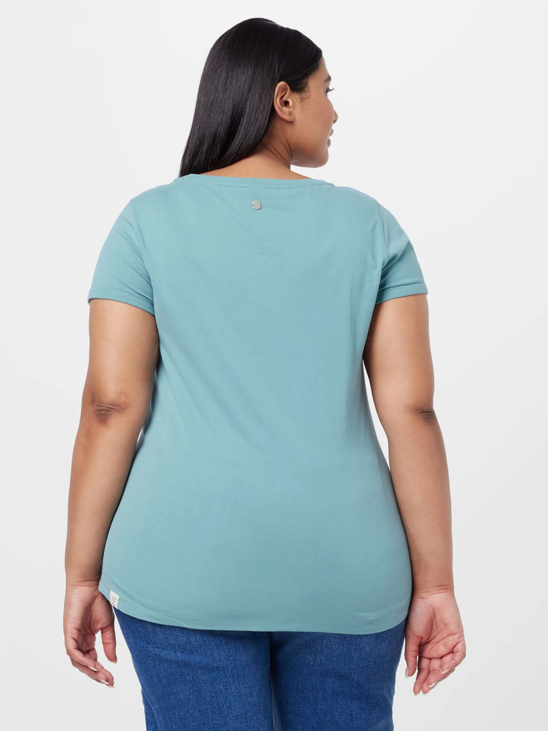 T-shirts Shirt FLORAH Dames Navy / Aqua 4 T-shirts Shirt FLORAH Dames Navy / Aqua - Afbeelding 4