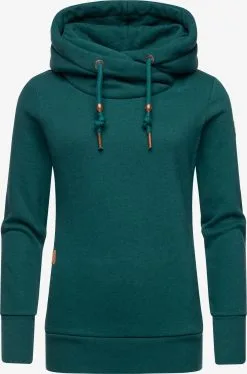 Ragwear Hoodies Sweatshirt Gripy Bold Dames Donkergroen