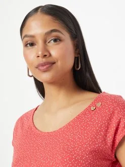 Ragwear Zomerjurken Zomerjurk Lilithe Dames Rood -Ragwear Verkoopwinkel 3eeadd098203ad4c5cba5ad7cc7acfba