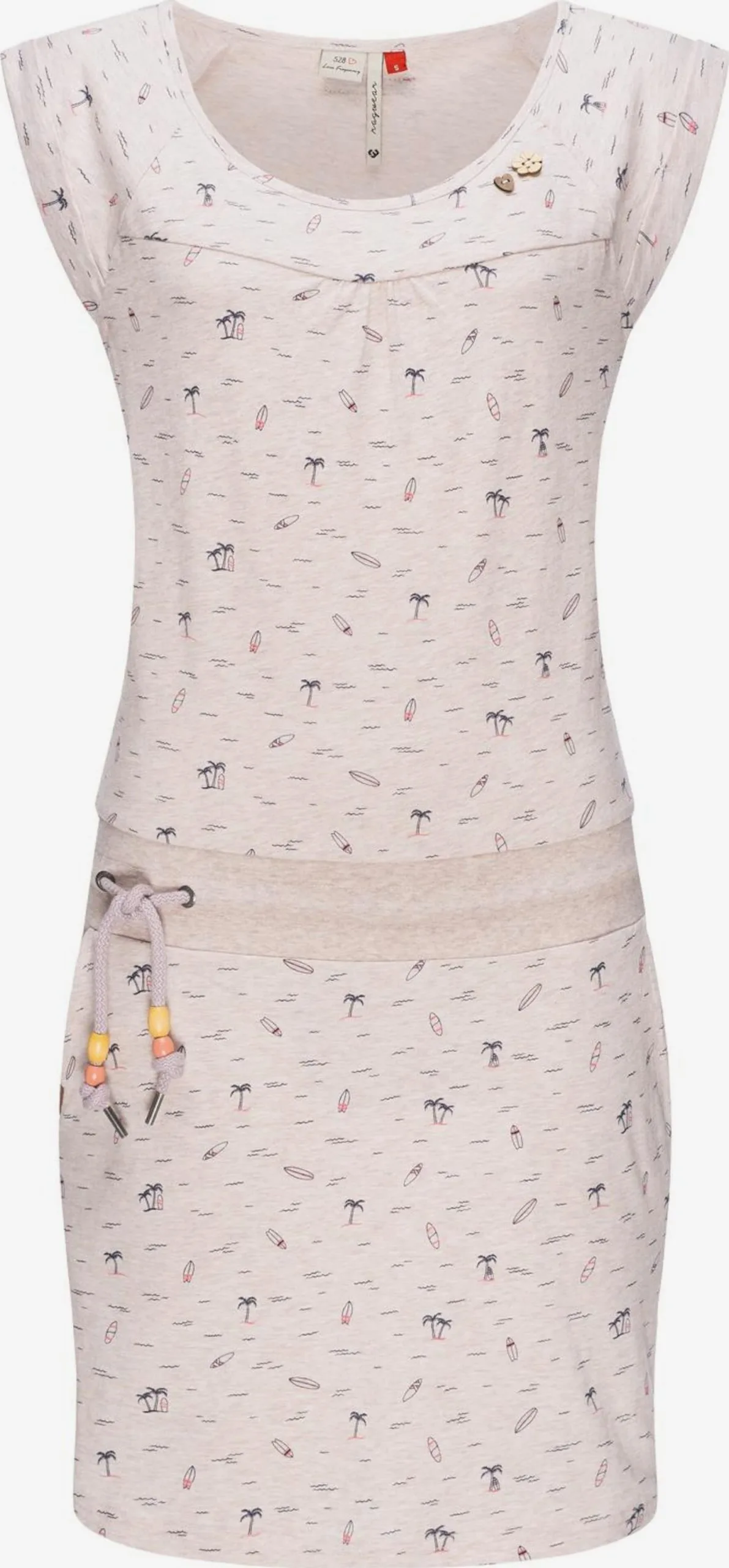 Ragwear Zomerjurken Zomerjurk Penelope Dames Poederroze 1 Ragwear Zomerjurken Zomerjurk Penelope Dames Poederroze