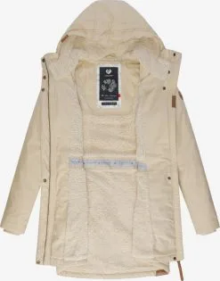 Ragwear Parkas Winterparka Elsie Dames Beige -Ragwear Verkoopwinkel 3f55238a1342180a090d39cd9f468d1b