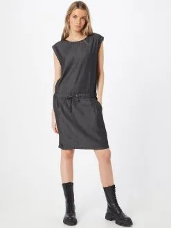 Ragwear Zomerjurken Zomerjurk MASCARPONE Dames Zwart Gemêleerd -Ragwear Verkoopwinkel 4155429a83bf61466addeff14ea10f7d